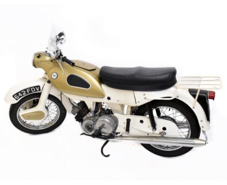 A 1960 Ariel Arrow, 250cc motorcycle, engine serial no.T16837-S, matching frame and engine no.T16837-S, mileage showing 18,45