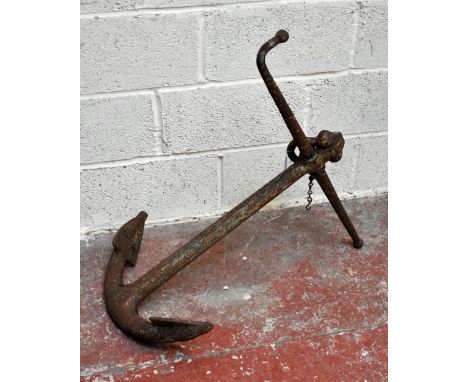 A cast iron anchor, length 78cm.Additional InformationIt is not possible to weigh this item.&nbsp;