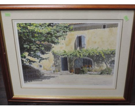 M Wood, (contemporary), a Ltd Ed print, Plane Tree, signed and num 215/375, 40 x 52cm, framed and glazed