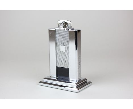 A Colibri original table lighter with removable lighter, 11cm