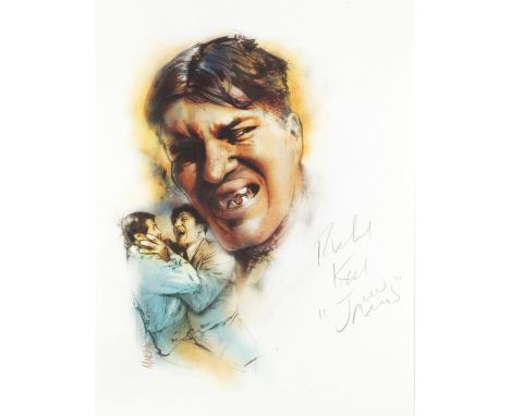 James Bond - Two limited edition signed prints with artwork by Jeff Marshall, Caroline Munro 'Naomi 007' and Richard Kiel 'Ja