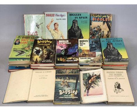 VINTAGE BIGGLES BOOKS, collection of 25 including five Brockhampton Press first editions in very good conditionProvenance: pr