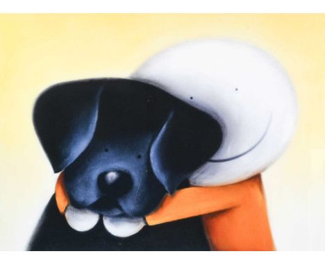 After Doug Hyde (b.1972) "Beware of the Dog" Signed, inscribed and numbered 172/495, giclee print, 56cm by 75cm Sold together