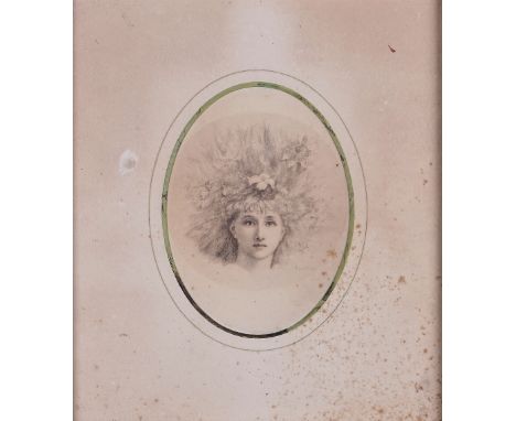 AFTER FRANCIS MILES (9)Five printed portraits of womenovaleach 13 x 9cmtogether with a colour print of a 17th century gentlem