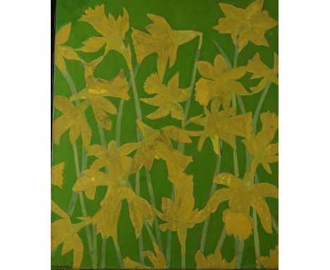 BEN SUNLIGHT (BRITISH, 1935-2002)Springsigned and dated 'Ben Sunlight 1969' (lower left)oil on canvas76 x 62.5cmARRCondition 