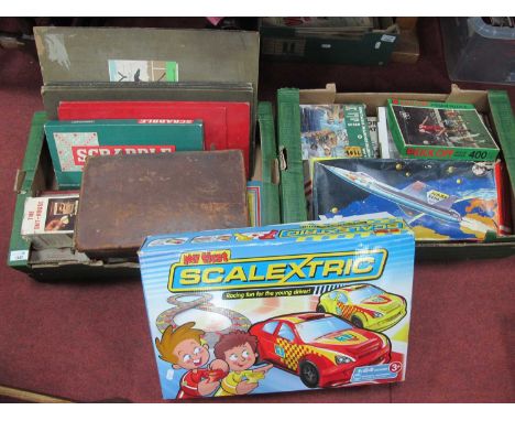 Scalextric, jigsaws, Monopoly, Sanchis x-15, Revell Soldiers, other toys/games.