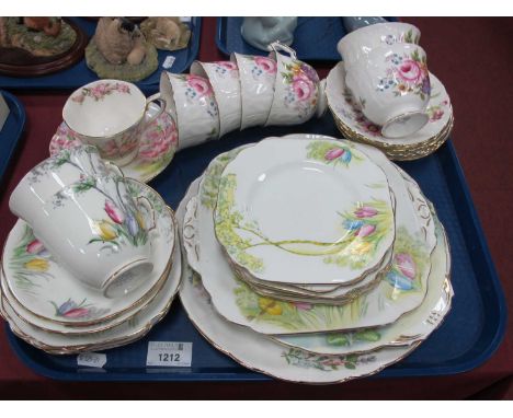 Aynsley Tea Service, Melba tea ware etc:- One Tray.