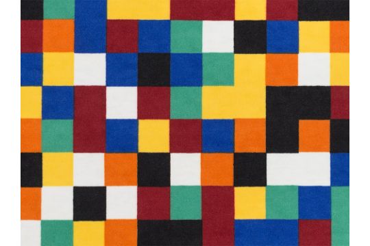 Nach Gerhard Richter 1024 Colours Rug Vorwerk 1988silkscreen