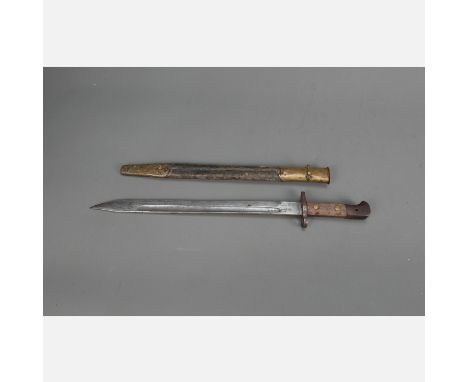 Bayonet, first world war. 52 cm long.