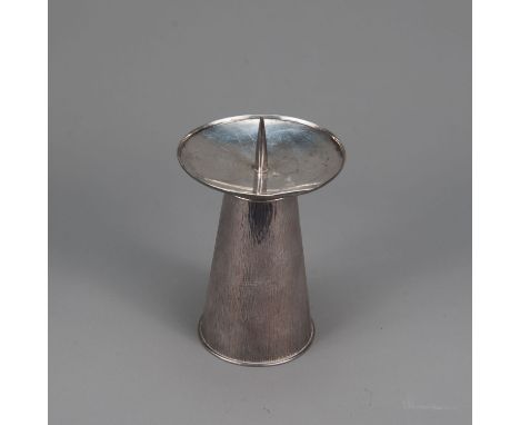 Silver Candle Stick, 20th century, 15 cm high
