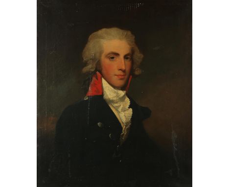 Lemuel Francis Abbott (British, 1760-1803), portrait of Sir George Cockburn (1764-1847), oil on canvas, 76 x 62cm.Provenance: