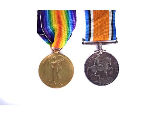A WWI Army Veterinary Corps duo, awarded to Private William Barrows (SE-19706) 