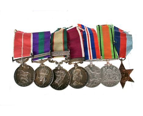 A WWII Royal Corps of Signals medal group, awarded to Elding Bell (2323665), during his time in the Royal Corps of Signals, h