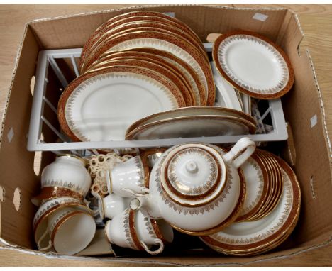 A Duchess china dinner service, together with teapot etc, some 47 pieces (1 box)