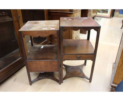 Two lamp stands