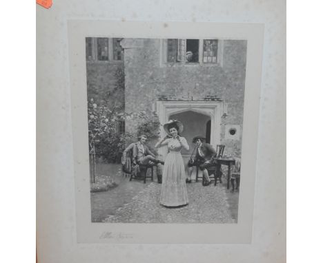 Assorted monochrome prints to include hunting scene