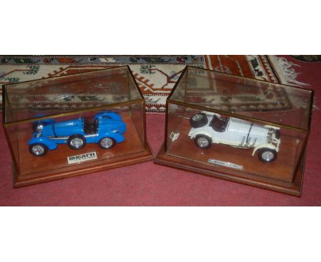 Five various loose and boxed Bburago and Polistil diecast models to inc. Mercedes Benz 300SL Mille Miglia