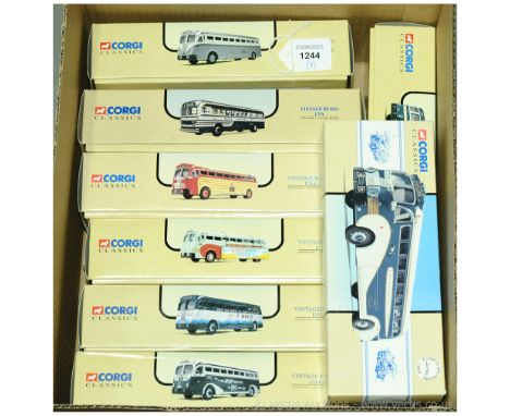 Corgi Classics Group Of American Buses. To Include 98465 Yellow Coach 743 - Burlington, 98468 Yellow Coach 743 - Champlain, 9