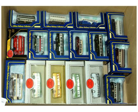 Exclusive First Editions (EFE) a boxed Bus group to include 16405 AEC RT Bus Anniversary Model 'London Transport', 11902 Harr