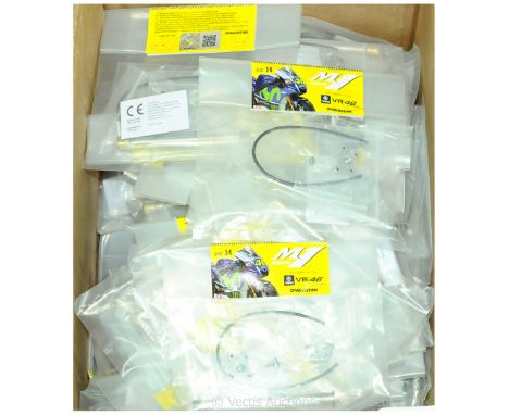 DeAgostini 1/4 Yamaha YZR-M1 Valentino Rossi. Monthly Part Build Model. No.78 Brake Caliper + Other Parts. Conditions: Mint W
