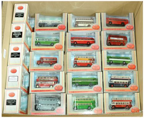 Exclusive First Editions (EFE) a boxed Bus group to include 26321 Guy Arab II Utility Bus 'Ashton Under Lyne', 27311 Leyland 