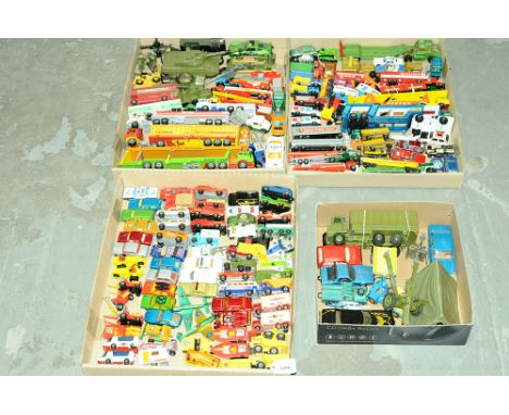 Corgi, Matchbox, Dinky &amp; Others Large Group Of Unboxed Vehicles. To Include Various Matchbox Superfast, Corgi Juniors, Di
