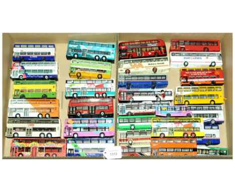Corgi Group Of Unboxed Buses. To Include Alexander Trident - KMB, Volvo Gemini - London General, Leyland Olympian Yorkshire R