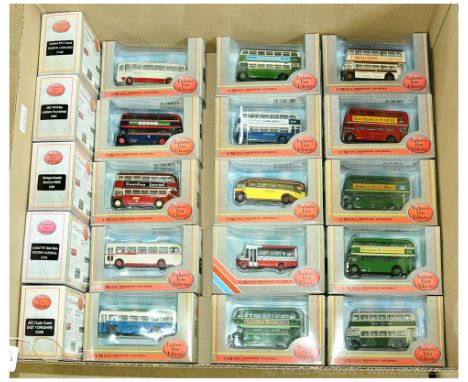 Exclusive First Editions (EFE) a boxed Bus group to include Allsorts 20th Anniversary 1985-2005 STL Model, 34203A The Samuel 