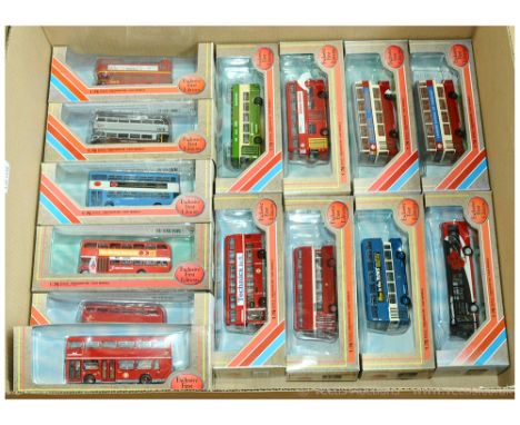 Exclusive First Editions (EFE) a boxed Bus group to include 25710B Daimler DM 1238 'London Transport' (Route 207), 28003B Dai