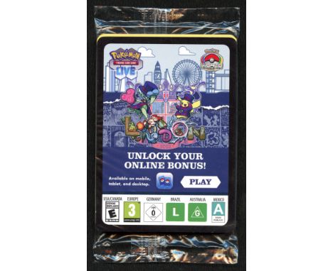 SGB report:&nbsp;This contains a sealed pack of Promo cards from the 2022 Pokémon World Championship in London. These packs a