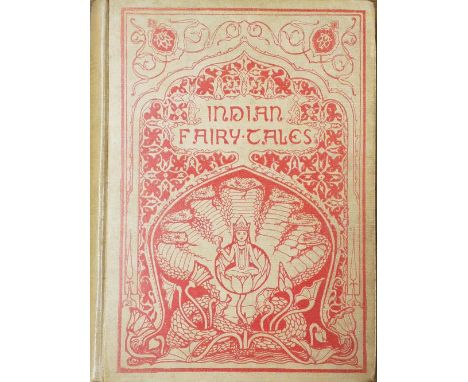 Jacobs (Joseph, editor). Indian Fairy Tales, 1st edition, London: David Nutt, 1892, monochrome illustrations by John D. Batte