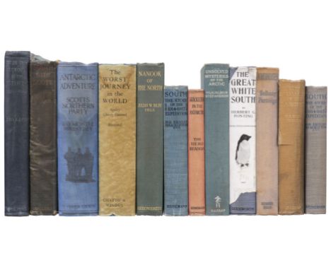 Davis (John King). With The "Aurora" in the Antarctic 1911-1914, 1st edition, London: Andrew Melrose, [1919], half-title, por