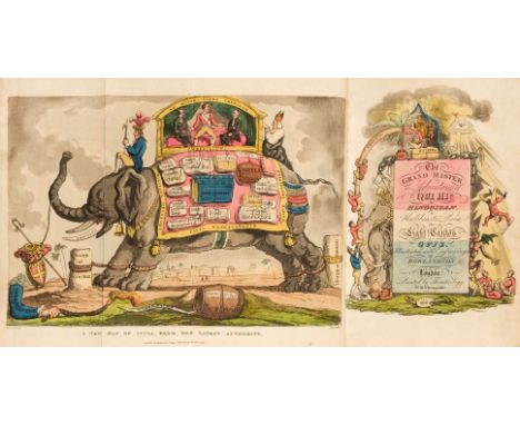 Rowlandson (Thomas, illustrator). The Grand Master or Adventures of Qui-Hi? in Hindostan. A Hudibrastic Poem in Eight Cantos 