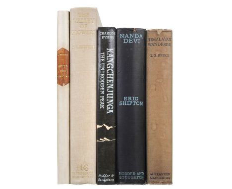 Herzog (Maurice, Marcel Ichac). Regards Vers L'Annapurna, 2nd edition, signed copy, Paris: B. Arthaud, 1951, signed by Herzog