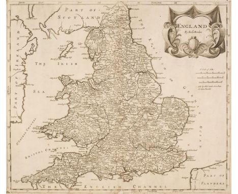 British Maps. A collection of approximately 150 maps, 17th - 20th century, engraved and lithographic county, regional, sea ch
