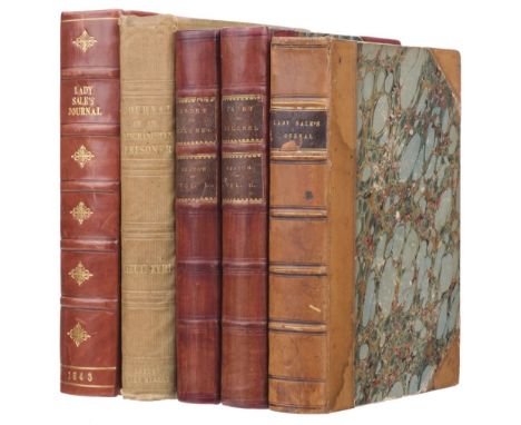 Sale (Lady Florentia). A Journal of the Disasters in Affghanistan, 1841-2, 1st edition, London: John Murray, 1843, 2 lithogra