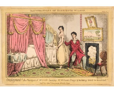 Wilson (Harriette). The Interesting Memoirs of Harriette Wilson, one of the most celebrated women of the present day: intersp