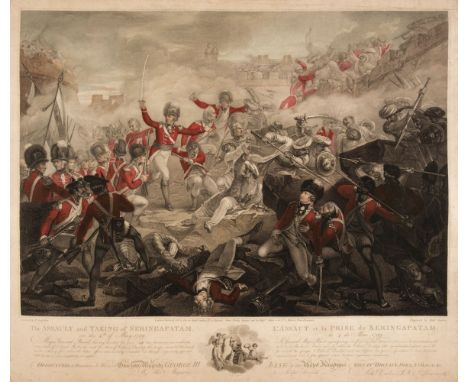 * After Henry Singleton (1766-1839). The Assault and Taking of Seringapatam, &amp; The Surrender of Two Sons of Tippoo Sultau