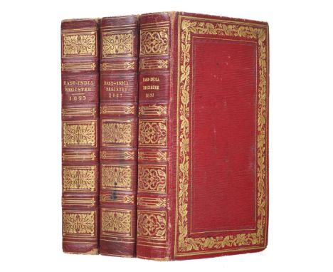 Army Lists. Mason (A.W, George Owen &amp; G.H. Brown). The East-India Register and Directory, for 1823; containing complete l