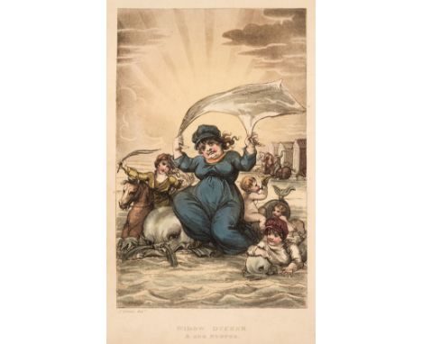 Rowlandson (Thomas, illustrator). Poetical Sketches of Scarborough: Illustrated by Twenty-One Engravings of Humorous Subjects