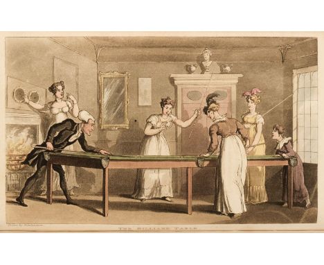 Rowlandson (Thomas, illustrator). The Tour of Doctor Syntax, In Search of the Picturesque, 4th edition, London: R. Ackermann,
