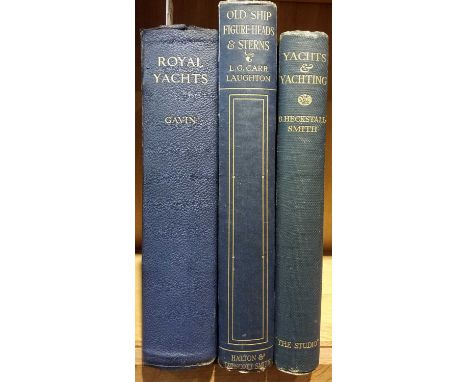 Gavin (C. M.). Royal Yachts, London: Rich &amp; Cowan, 1932, 15 colour plus numerous monochrome illustrations, some minor mar