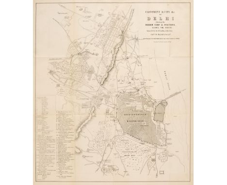 Cave-Browne (John). The Punjab and Delhi in 1857, 2 volumes, 1st edition, Edinburgh: William Blackwood and Sons, 1861, portra