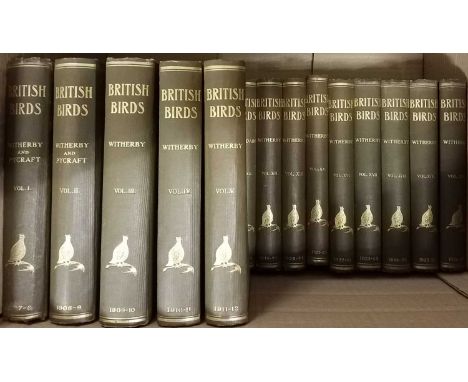 Witherby (H. F. &amp; W. P. Pycraft). British Birds, an illustrated magazine devoted to the birds on the British list, a comp