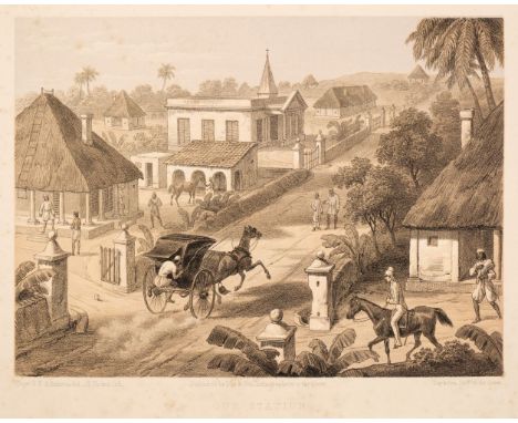 Atkinson (George Francklin). "Curry &amp; Rice," or the Ingredients of Social Life at "Our Station" in India, London: Day &am