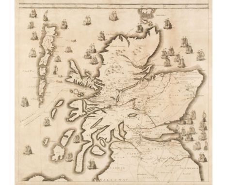 * Scotland. A collection of sixteen maps. 17th - 19th century, engraved regional, county and country maps, including examples