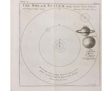 Harris (Joseph). The Description and Use of the Globes and the Orrery..., 5th edition, London: printed for Thomas Wright, 174