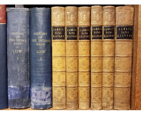 Low (Charles Rathbone). History of the Indian Navy (1613-1863), 1st edition, 2 volumes, London: Richard Bentley and Son, 1877