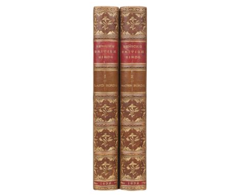 Bewick (Thomas). A History of British Birds [land and water birds], 2 volumes, Newcastle: R. E. Bewick; London: Longman and C