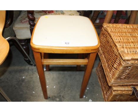 A vintage stool